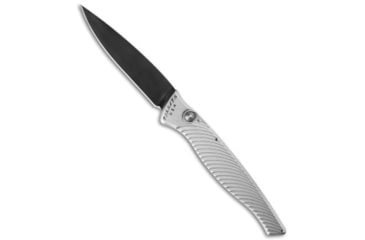 Image of Piranha Piranha DNA Automatic Knife Silver Tactical 3.25" Black, Gray, CPM S30V, adult, BHQ-33074