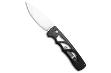 Image of Piranha Piranha MagnaRaptor Automatic Knife Black Aluminum 3.4" Mirror, Black, CPM MagnaCut, adult, BHQ-226331