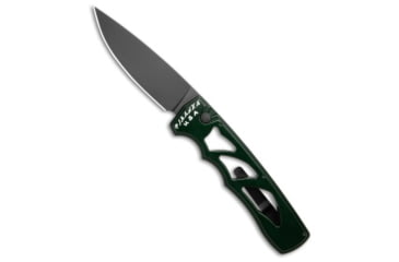 Image of Piranha Piranha MagnaRaptor Automatic Knife Green Aluminum 3.4" Black, Green, CPM MagnaCut, adult, BHQ-218501