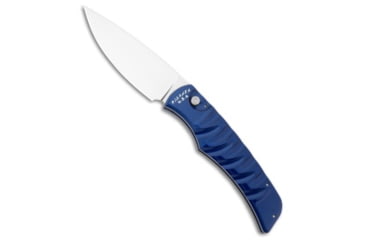 Image of Piranha Piranha Paradox Automatic Knife Blue Aluminum 3.1" Mirror P-24B, Blue, 154CM, adult, BHQ-208171