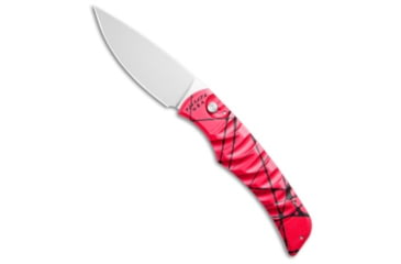 Image of Piranha Piranha Paradox Automatic Knife Pink Aluminum 3.1" Mirror P-24PK, Pink, 154CM, adult, BHQ-210927