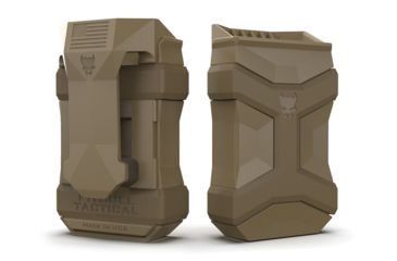 Image of Pitbull Tactical Universal Mag Carrier Gen2, Holds 1 Magazine 9MM-45ACP Single or Double Stack, Flat Dark Earth, UMC02FDE, EDEMO1