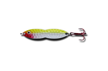 Image of PK Lures Flutter Fish Spoon 1/4 oz., Pearl Chartreuse, FF1PCH