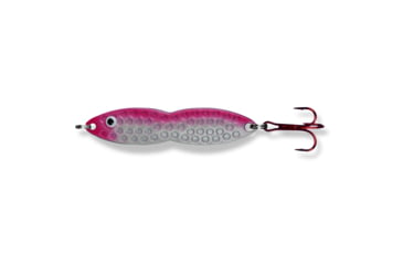 Image of PK Lures Flutter Fish Spoon 1/4 oz., Pink Pearl Glow, FF1PPG