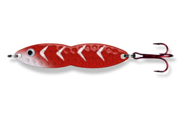 Image of PK Lures Flutter Fish Spoon 1/4 oz., Red Glow, FF1RG