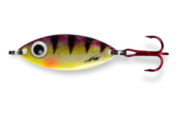 Image of PK Lures PK Spoon, 3/8 oz. Red Tiger Glow, PK2RTG