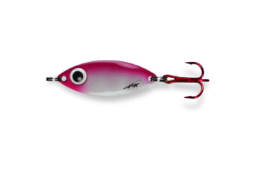 Image of PK Lures PK Spoon, 1/8 oz. Pink Pearl Glow, PK1PPG