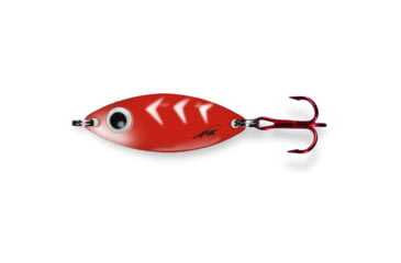 Image of PK Lures PK Spoon, 1/8 oz. Red Glow, PK1RG