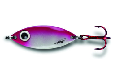 Image of PK Lures PK Spoon, 3/8 oz. Pink Pearl Glow, PK2PPG