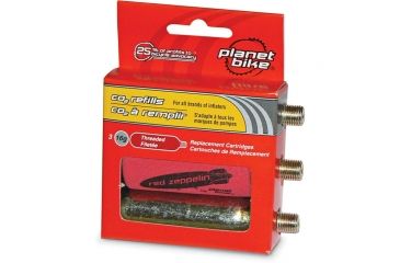 Image of Planet Bike Red Zeppelin Co2 Inflator 1019