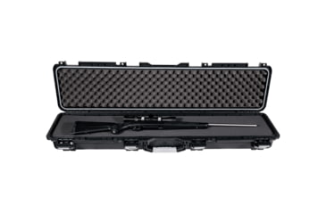 Image of Plano Element Gun Eqpmnt Case 50in Single Long Gu w/Gry Accent, Black, PLAM9501