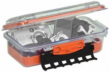 Image of Plano Molding 3500 Guide Series PC Field Box, Small - Orange 1450-00