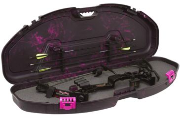 Image of Plano Fusion Bow Case, Black/Magenta, 110902