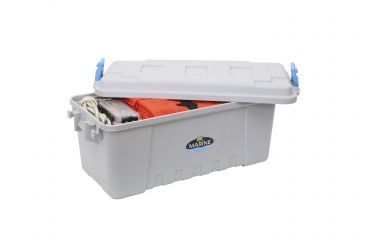 Image of Plano 68 Quart Marine Box with OR seal, Marine Grey/Blue, 171960