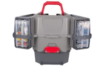 Image of Plano V-Crate Box, Crey/Red, 25.5x18, PLAM80700
