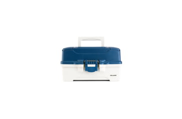 Image of Plano Two-Tray Tackle Box,Blue/Sandstone, PMC620206