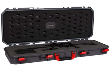 Image of Plano Rustrictor AW2 Rifle Case, 42in, Grey/Red, PLA11842R