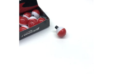 Image of Plastilite Plastilite P2 Plastic Float, Pear Shape, 3/4in, R/W,12 per Box, P2