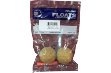 Image of Plastilite Round Gen. Cork Ball Float,1 1/4in, 3Pk,Pegable, QPCB4