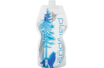 Image of Platypus SoftBottle with Closure Cap, Wild Blue, 1 Liter, 10964