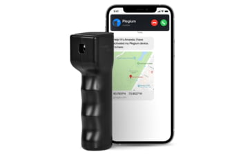 Image of Plegium Smart Mini Pepper Spray, Black, SPSM-BL