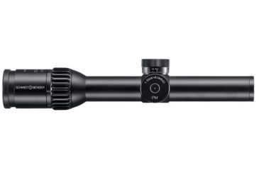 Image of Schmidt Bender PMII Short Dot, Rifle Scope, 30mm tube, 1-8x24mm, CQB cm cw, CC 2nd Focal, Black 682-811-918-B6-B2