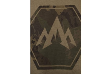 Image of Pnuma Outdoors Lifestyle Camo Hex T-Shirt - Mens, Olive, 3XL, PSSCHOXXX