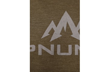 Image of Pnuma Outdoors Lifestyle Logo Mark T-Shirt - Mens, Military Green, L, PSSLMMGS