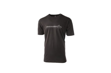 Image of Pnuma Outdoors Lifestyle Tree Line T-Shirt - Mens, Heavy Metal, S, PSSTLHML