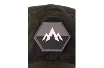 Image of Pnuma Outdoors Lifestyle Waxed Cotton Cap - Mens, Dark Olive, OSFM, P608DB