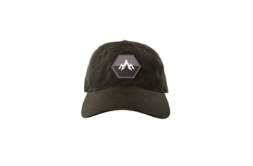 Image of Pnuma Outdoors Lifestyle Waxed Cotton Cap - Mens, Dark Olive, OSFM, P608DB