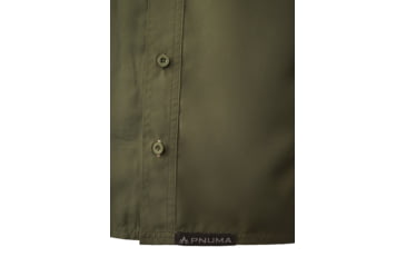 Image of Pnuma Outdoors Long Sleeve Shooting Shirt - Mens, Dark Olive, L, PLSSSCYL