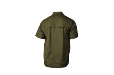 Image of Pnuma Outdoors Short Sleeve Shooting Shirt - Mens, Dark Olive, L, PSSSSCYL