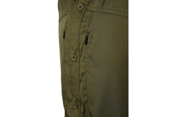 Image of Pnuma Outdoors Short Sleeve Shooting Shirt - Mens, Dark Olive, L, PSSSSCYL