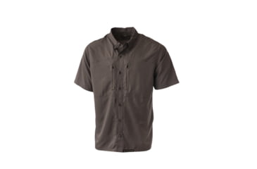 Image of Pnuma Outdoors Short Sleeve Shooting Shirt - Mens, Graphite Gray, M, PSSSSPM