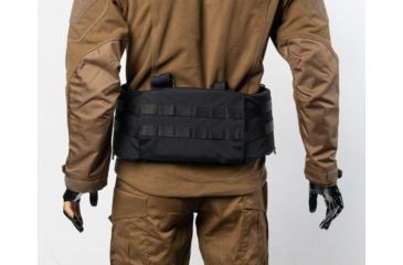 Image of PODAVACH Ergonomic tactical chest rig, Black, NSN n, BL-BLT-BL