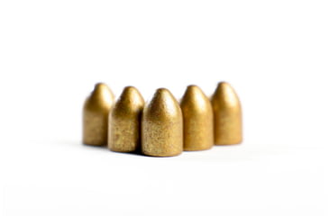 Image of Podium 124 Grain, 9mm Round Nose, Bevel Base, Hi-Tek Pistol Bullets, 250 pc, Re-load Only, Bronze, 9mmroundbullet12 4-250