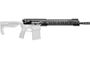 Image of POF USA Revolution Piston Upper Receiver, 308 WIN, 18.5in Barrel, Rifle Length, 1-10 Twist, 5/8x24, 14.5in M-Lok Rail, Triple Port Muzzle Break, Black, 1818