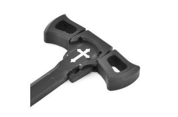 Image of POF USA Tomahawk Ambidextrous Charging Hangle .308 Caliber, Black Anodize, 00850