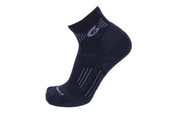 Image of Point 6 37.5 Light Mini Men's Socks, Black, Small 3721-204-05