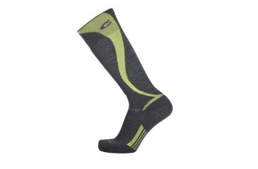 Image of Point 6 37.5 Ski Light Carve OTC Men's Socks, Gray, Large 3424-200-07