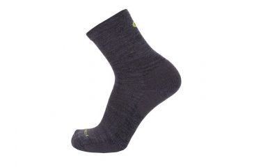 Image of Point 6 Active Extra Light 3/4 Crew  Men's Socks, Gray, Medium 2155-200-06