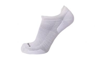 Image of Point 6 Active Extra Light Micro  Men's Socks, White, Large 2154-110-07