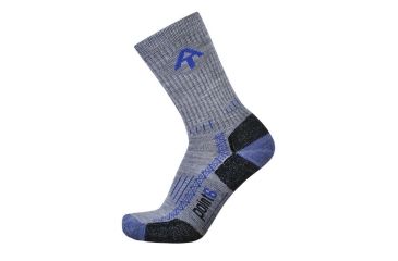 Image of Point 6 AT Hiking Tech Light Crew Men's Socks, Stone, Medium 1552-010-06