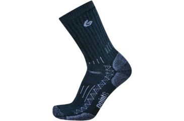 Image of Point 6 Boot Medium Mid-Calf Sock - Men's-Black-Medium