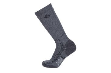 Image of Point 6 Boot X-Heavy Mid-Calf  Men's Socks, Gray, Medium 1803-200-06