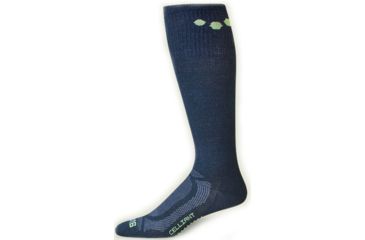 Image of Point 6 Celliant Ultra Light Compression OTC Sock - Men's-Black-Large