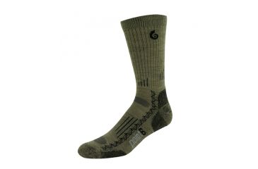 Image of Point 6 Hiking Tech Light Crew - Mens-X-Large-Taupe