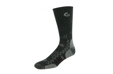 Image of Point 6 Hiking Tech Medium Crew - Mens-X-Large-Gray