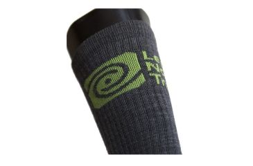 Image of Point 6 Leave No Trace Hiking Light Crew Men's Socks, Gray, Large 2008-200-07